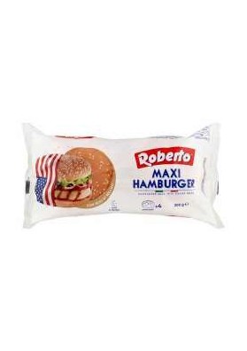 ROBERTO MAXIHAMBURGER SESAMO GR.300X7 - Carton de 7 pièces