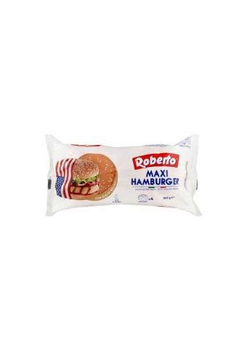 ROBERTO MAXIHAMBURGER SESAMO GR.300X7 - Carton de 7 pièces