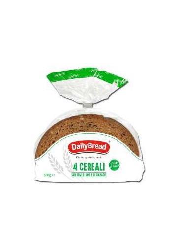 DAILY PANE AI 4 CEREALI GR.500 PZ.14 - Carton de 14 pièces
