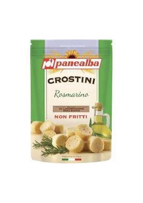 PANEALBA CROSTINI ROSMARINO GR.100 PZ.12 - Carton de 12 pièces