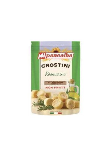 PANEALBA CROSTINI ROSMARINO GR.100 PZ.12 - Carton de 12 pièces