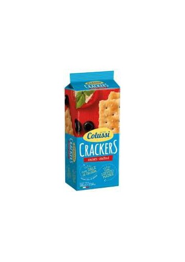 COLUSSI CRACKERS SALATI GR.500 PZ.10 - Carton de 10 pièces