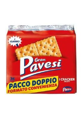 PAVESI GR.PAVESI CRACKER SALATI G560X2X6 - Carton de 6 pièces