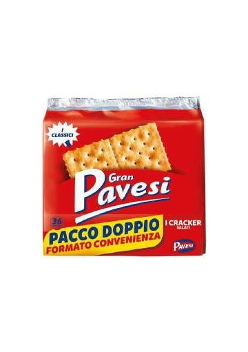 PAVESI GR.PAVESI CRACKER SALATI G560X2X6 - Carton de 6 pièces