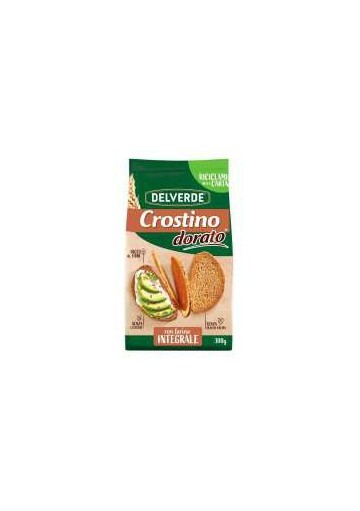 DELVERDE CROSTINI INTEGRALI GR.300 PZ.12 - Carton de 12 pièces