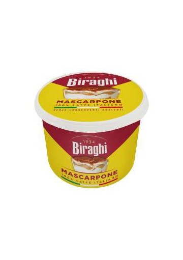 FR BIRAGHI MASCARPONE GR.500 PZ.6 - Carton de 6 pièces