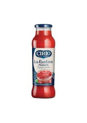 CIRIO PASSATA RUSTICA GR.680 PZ.12 - Carton de 12 pièces