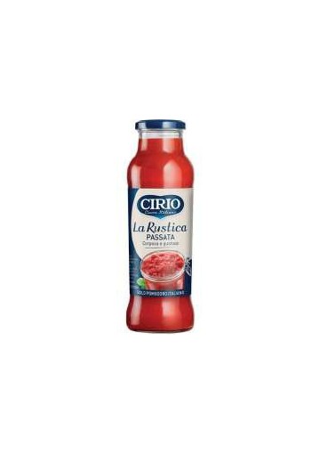 CIRIO PASSATA RUSTICA GR.680 PZ.12 - Carton de 12 pièces