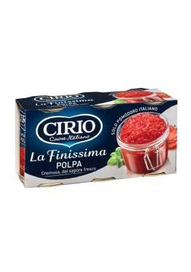 CIRIO POLPA FINE GR400X2 PZ.12 - Carton de 12 pièces