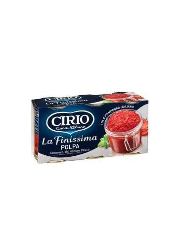 CIRIO POLPA FINE GR400X2 PZ.12 - Carton de 12 pièces