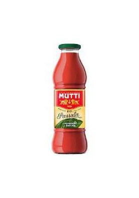 MUTTI PASSATA POMOD.BASILICO ML.700X12 - Carton de 12 pièces