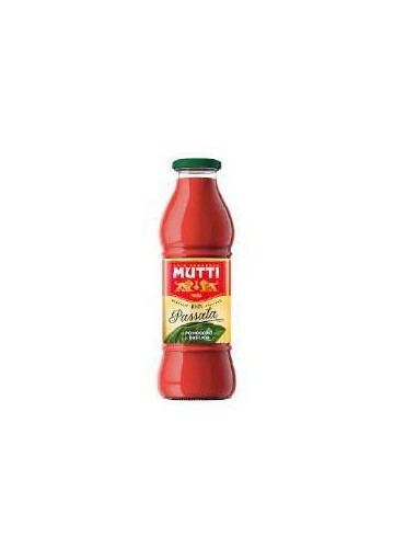 MUTTI PASSATA POMOD.BASILICO ML.700X12 - Carton de 12 pièces