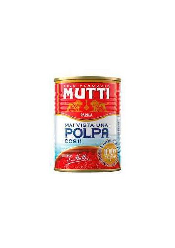 MUTTI POLPA SCATOLA GR.400 PZ.12 - Carton de 12 pièces