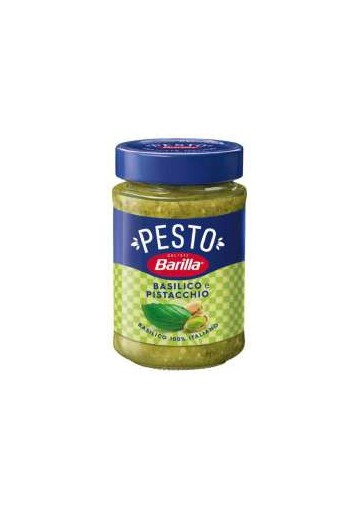 BARILLA PESTO BASILICO/PISTAC.GR 190X12 - Carton de 12 pièces