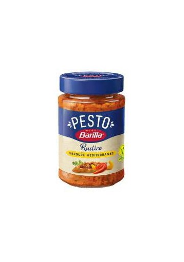 BARILLA PESTO RUSTICO MEDITERRAN.G200X8 - Carton de 8 pièces