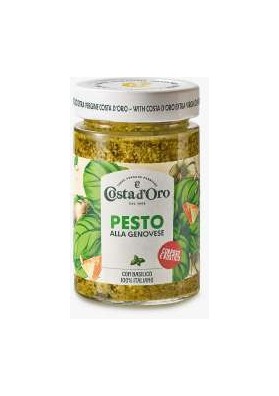COSTA D'ORO PESTO GENOVESE GR.190 PZ.12 - Carton de 12 pièces