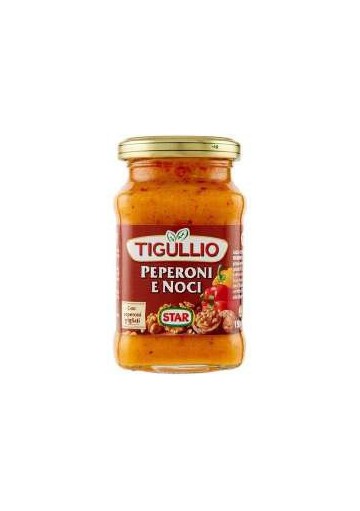 TIGULLIO PESTO PEPERONI E NOCI GR.190X12 - Carton de 12 pièces