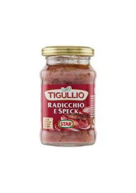 TIGULLIO PESTO RADICCHIO E SPECK G190X12 - Carton de 12 pièces