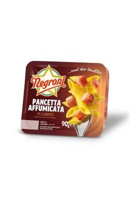 FR NEGRONI CUBETTI PANCETTA AFF.GR.90X18 - Carton de 18 pièces