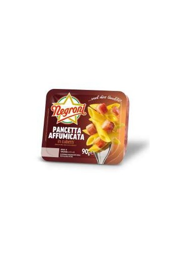 FR NEGRONI CUBETTI PANCETTA AFF.GR.90X18 - Carton de 18 pièces