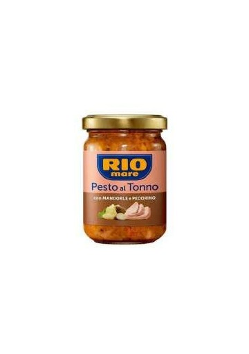 RIOMARE PESTO AL TONNO MAND\PECO.G130X12 - Carton de 12 pièces