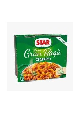STAR RAGU DI CARNE GR.180X2 PZ.24 - Carton de 24 pièces