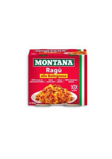MONTANA RAGU' BOLOGNESE GR.100X2 PZ.12 - Carton de 12 pièces