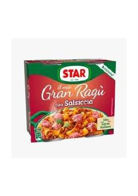 STAR RAGU SALSICCIA GR.180X2 PZ.12 - Carton de 12 pièces