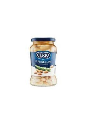 CIRIO FAGIOLI CANNELLINI VETRO G370 PZ12 - Carton de 12 pièces
