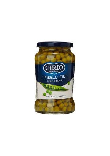 CIRIO PISELLI FINI DELICATEZZA GR.370X12 - Carton de 12 pièces