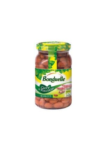 BONDUELLE FAGIOLI BORLOTTI GR 370 PZ 12 - Carton de 12 pièces