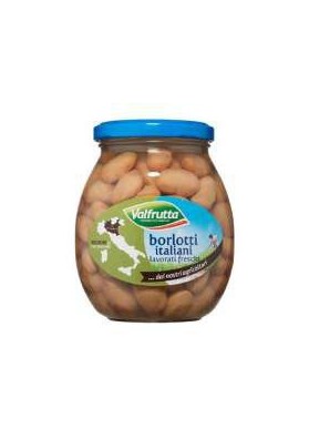 VALFRUTTA FAG.BORLOTTI VETRO GR.370 PZ12 - Carton de 12 pièces
