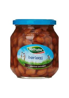 VALFRUTTA FAG.BORLOTTI VETRO GR.580 PZ.6 - Carton de 6 pièces