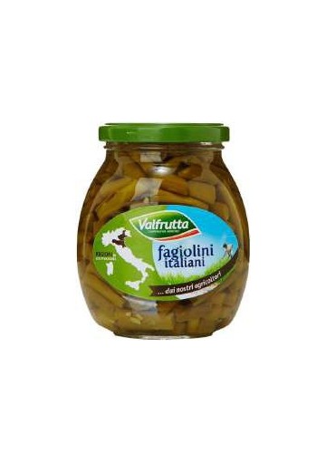 VALFRUTTA FAGIOLINI TAGLIATI VT G370 X12 - Carton de 12 pièces