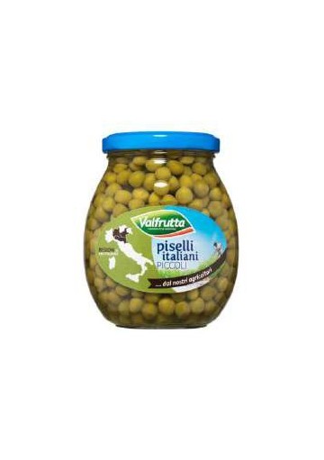 VALFRUTTA PISELLI PICCOLISSIMI GR370X12 - Carton de 12 pièces