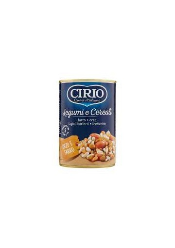 CIRIO LEGU\CERE.FARRO E ORZO GR.410 PZ12 - Carton de 12 pièces