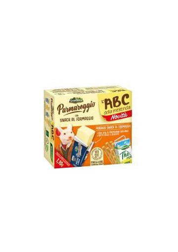 FR PARMAREGGIO ABC SNACK MORBIDO GR20X10 - Carton de 10 pièces
