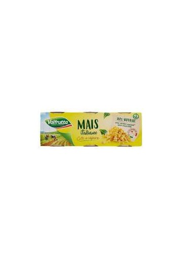 VALFRUTTA MAIS DOLCE GR.326X3 PZ.8 - Carton de 8 pièces