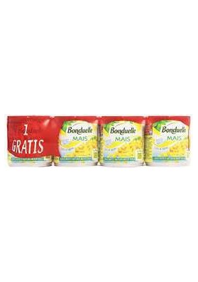 BONDUELLE MAIS MONO GR.150X3+1 PZ.3 - Carton de 3 pièces