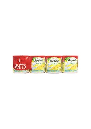 BONDUELLE MAIS MONO GR.150X3+1 PZ.3 - Carton de 3 pièces