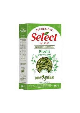 SELECT DECORTICATI PISELLI GR.400 PZ.9 - Carton de 9 pièces