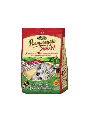 FR PARMAREGGIO SNACK GR.20X5 PZ.10 - Carton de 10 pièces