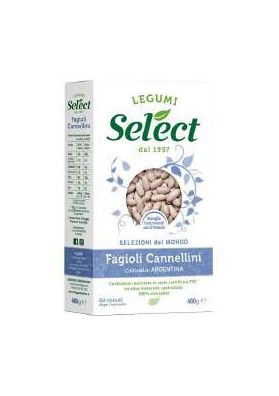 SELECT FAGIOLI CANNELLINI GR.400 PZ.18 - Carton de 18 pièces