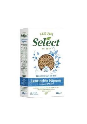 SELECT LENTICCHIE MIGNON G.400PZ.18 - Carton de 18 pièces