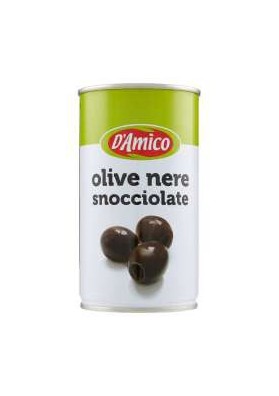 D'AMICO OLIVE NERE SNOC. GR.350 PZ.12 - Carton de 12 pièces