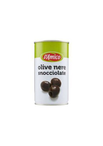 D'AMICO OLIVE NERE SNOC. GR.350 PZ.12 - Carton de 12 pièces