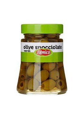 D'AMICO OLIVE VERDI SNOCC.GR.300 PZ.8 - Carton de 8 pièces