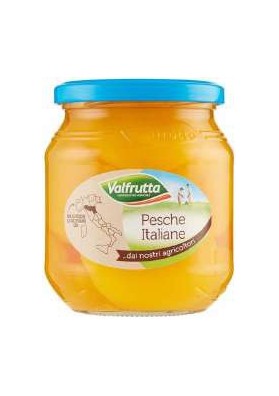 VALFRUTTA PESCHE VASO GR.580 PZ.6 - Carton de 6 pièces