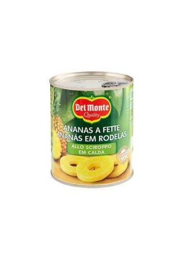 DEL MONTE ANANAS SCIROPPO G.570 PZ.24 - Carton de 24 pièces