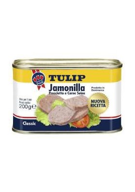 TULIP CARNE JAMONILLA GR.200 PZ.48 - Carton de 48 pièces